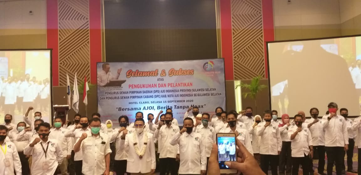 14 Pengurus Cabang AJOI Sulawesi Selatan Resmi Dilantik