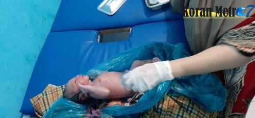 Warga Tanjung Samak Kaget Temui Bayi Laki-laki di Atas Becak