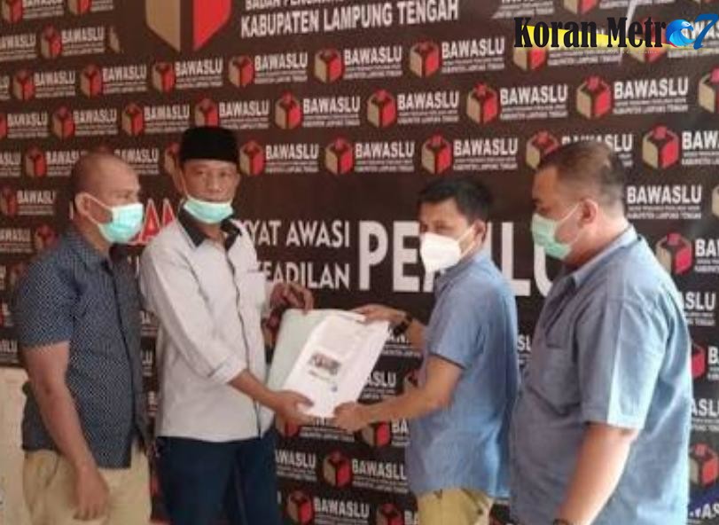 Bawaslu Lampung Tengah Terima Laporan AMPD