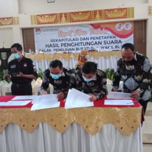 Rekapitulasi KPU: Dendi - Marzuki Unggul Perolehan Suara di Pilkada Pesawaran