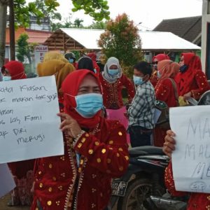 Acara Nikah Dilarang, Pengusaha WO Kota Bengkulu Gelar Aksi Demo