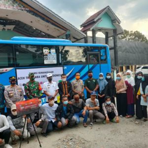 H Raidin Pinim Lepas Relawan Kemanusiaan Aceh Tenggara Untuk Indonesia
