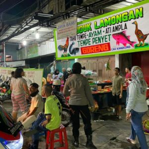 Polsek Patumbak Bersama Tiga Pilar Razia Cafe dan Restoran