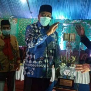Kafilah Kecamatan Gunung Meriah Juara Umum MTQ ke 35 Tingkat Kabupaten Aceh Singkil