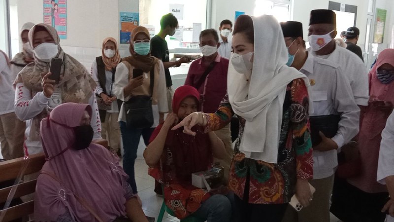 Gerindra Gelar Vaksin Covid-19 untuk 1.000 Orang, Novita Wijayanti Ingatkan Tetap Jaga Prokes