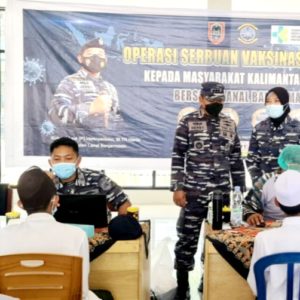 Servak Maritim Lanal Banjarmasin Serbu Pesantren Darul Ilmi Banjarbaru