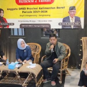 Dua Anggota DPRD Kalbar Serap Aspirasi di Singkawang
