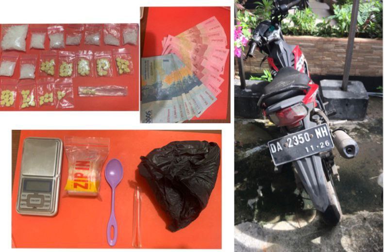 Ditangkap Saat Transaksi, Polisi Temukan 82 Butir Extacy dan 59 Gram Sabu di Rumahnya