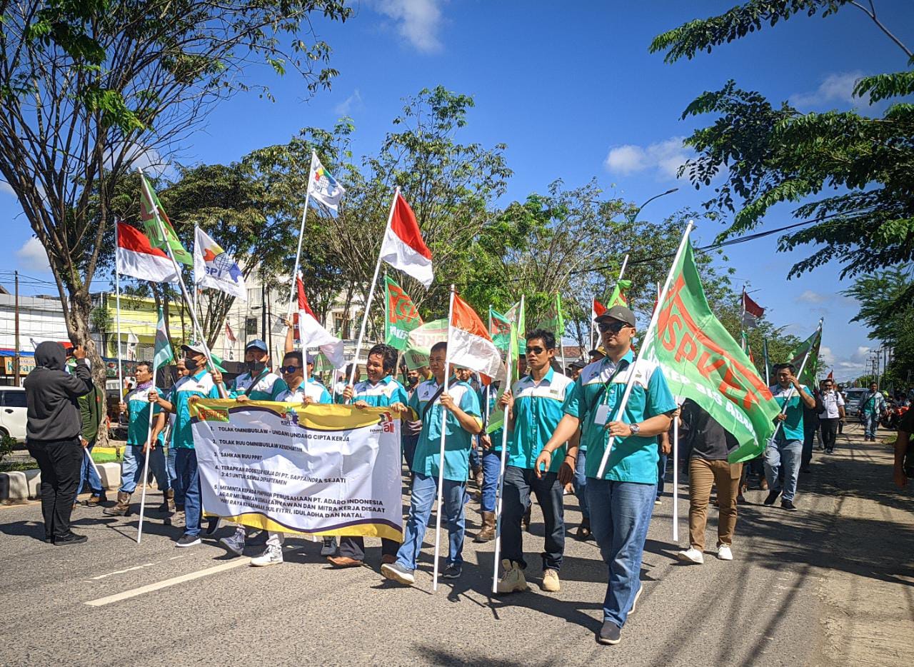 Bawaslu Tabalong Himbau Parpol dalam Peringatan Hari Buruh