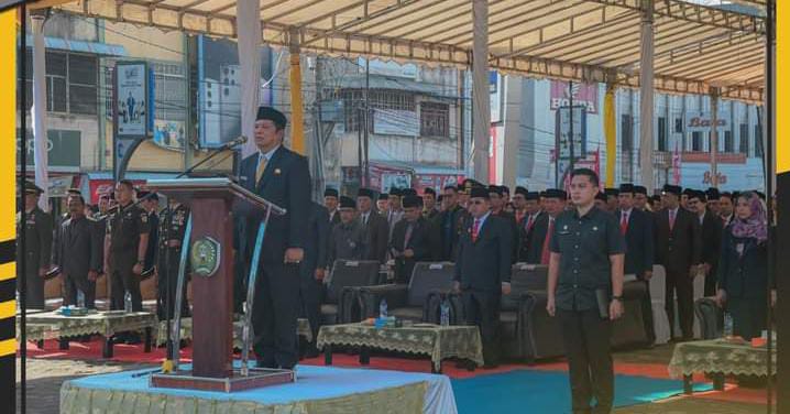 Martahi Simanungkalit Irsan Efendi Nasution Pimpin Upacara Peringatan Hardiknas