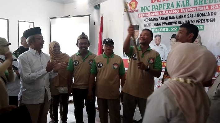 Galang Dukungan, Gerindra Sasar dan Deklarasikan Pedagang Pejuang Indonesia Raya