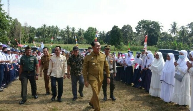 Bupati Ukos Hadiri Lomba Desa Tingkat Provinsi