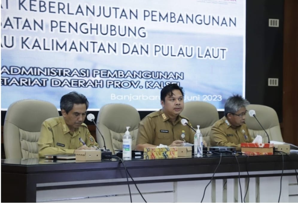 Pemprov Kalsel Dorong Kelanjutan Pembangunan Jembatan Penghubung Pulau Kalimantan dan Pulau Laut