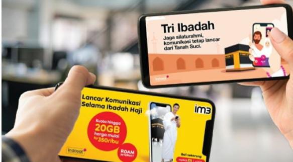 Indosat Hadirkan Paket Haji Untuk Terus Terhubung Dengan Keluarga Saat Beribadah